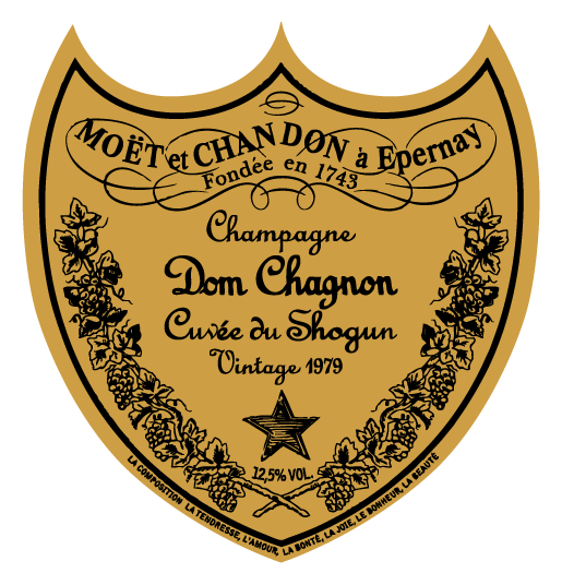 Dom Perignon logo, icon version, on a transparent background