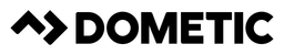 Dometic logo, black wordmark version, on a transparent background