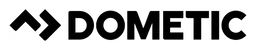 Dometic logo, monochrome wordmark version, on a transparent background