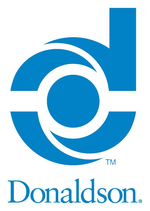 Donaldson logo, horizontal version, on a transparent background