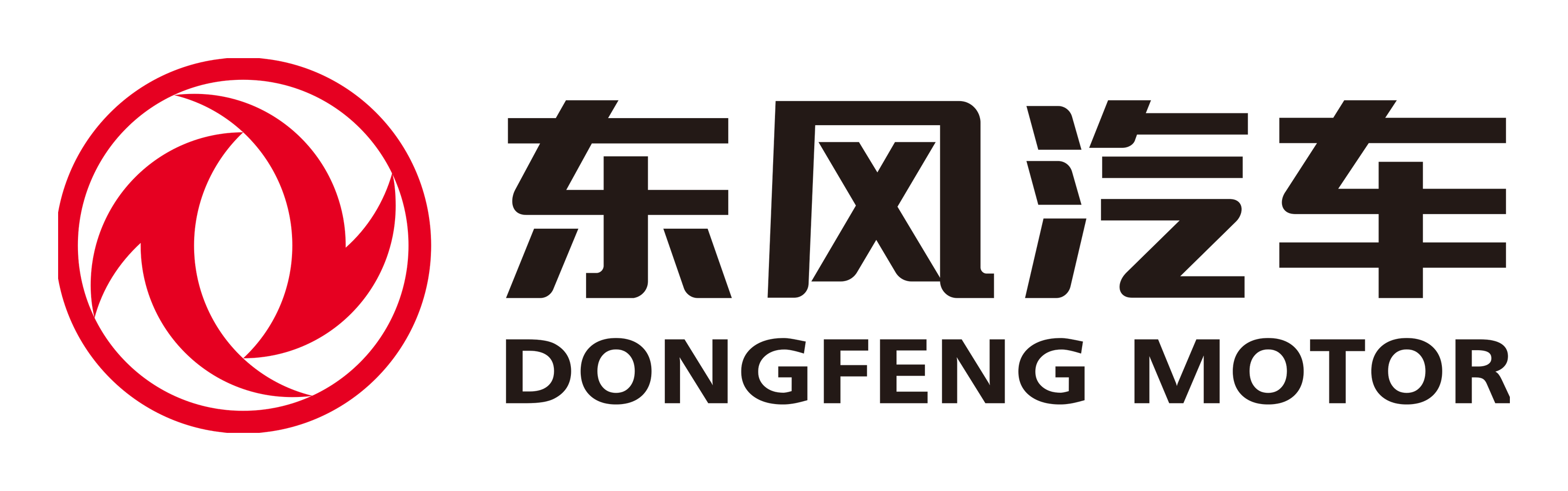 Dongfeng logo on a transparent background
