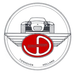Donkervoort logo, icon version, on a transparent background