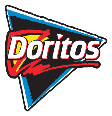 Doritos logo, icon version, on a transparent background