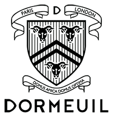 Dormeuil logo, black icon version, on a transparent background