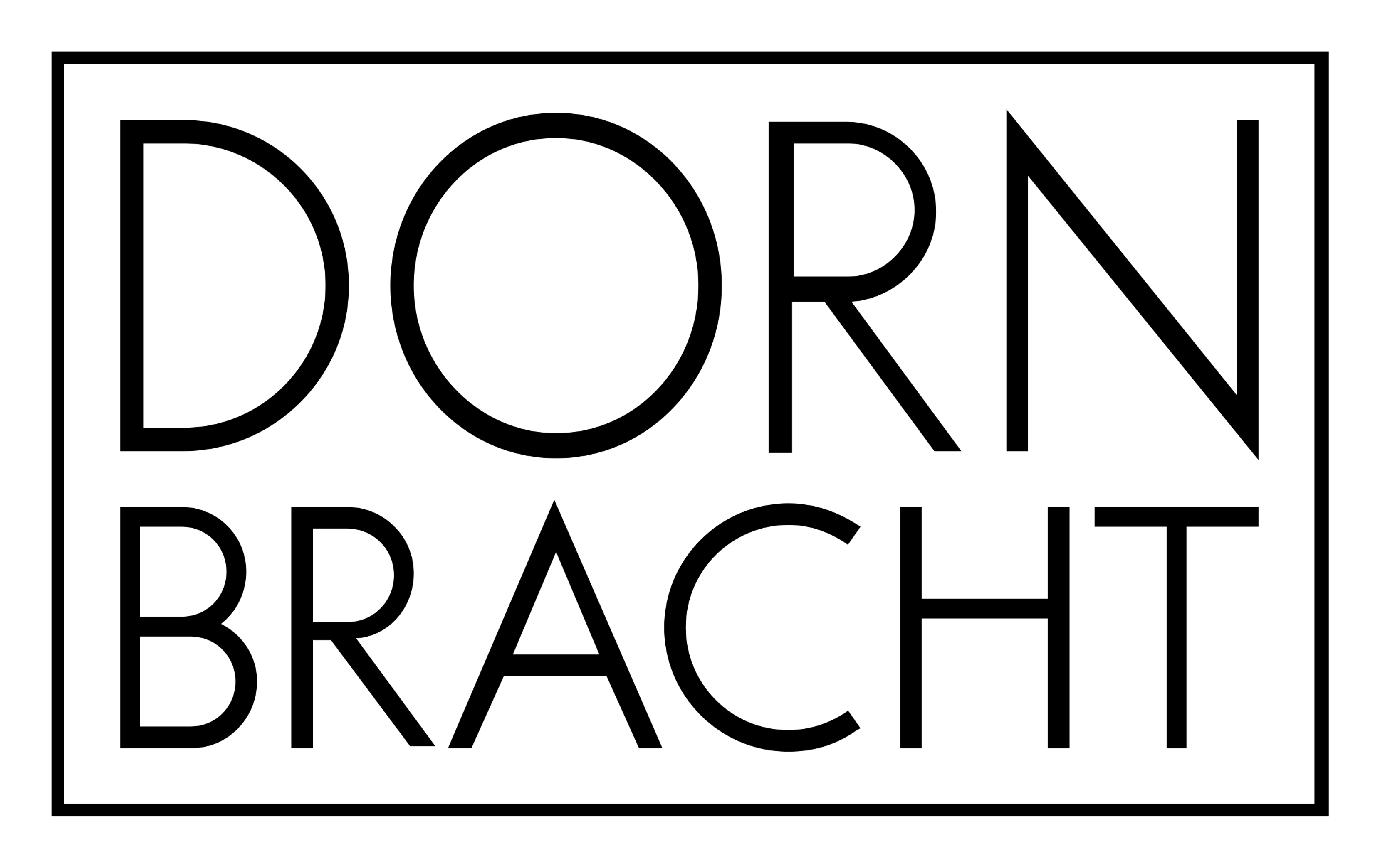 Logo de Dornbracht sobre fondo transparente