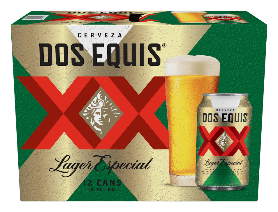 Dos Equis logo on a transparent background
