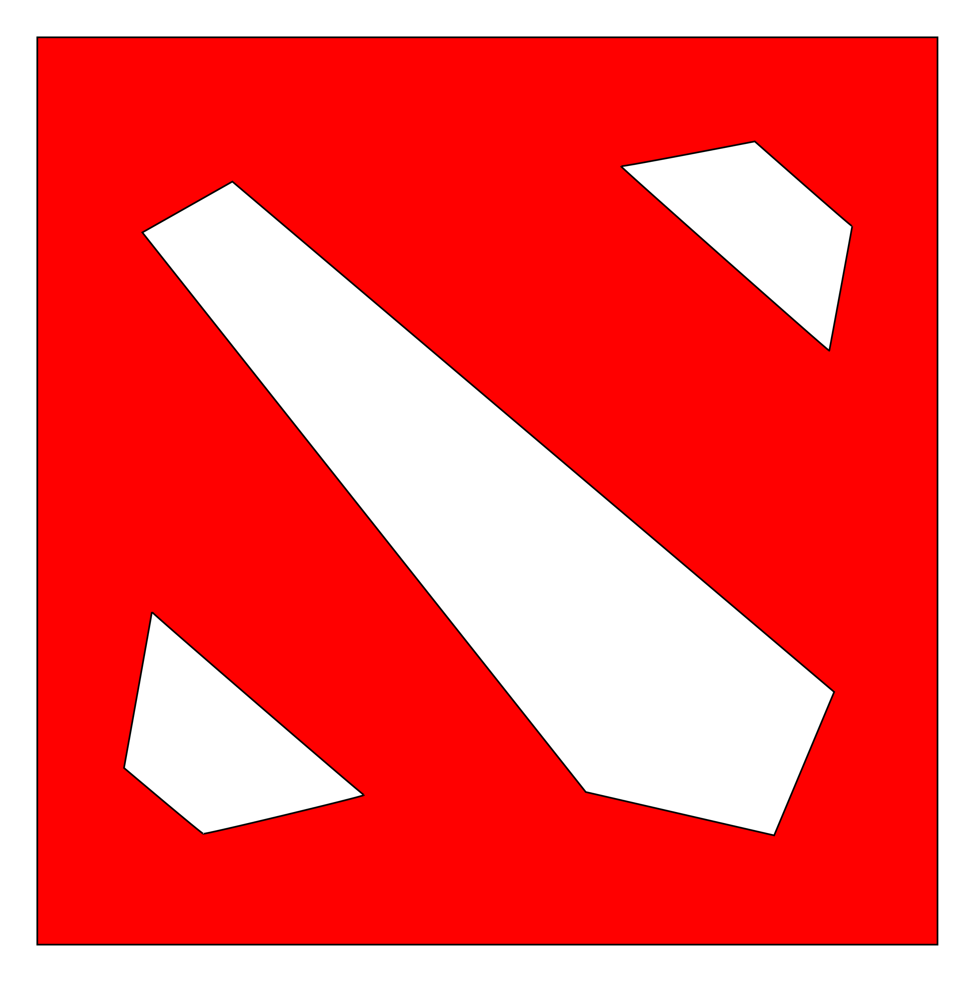 Dota 2 logo on a transparent background