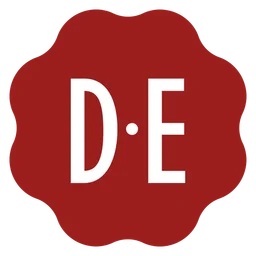 Douwe Egberts logo, icon version, on a transparent background