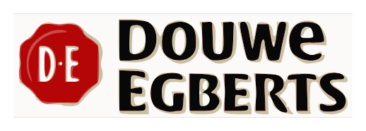 Douwe Egberts logo on a transparent background