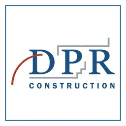 Logo DPR, version icône blanc, sur fond transparent