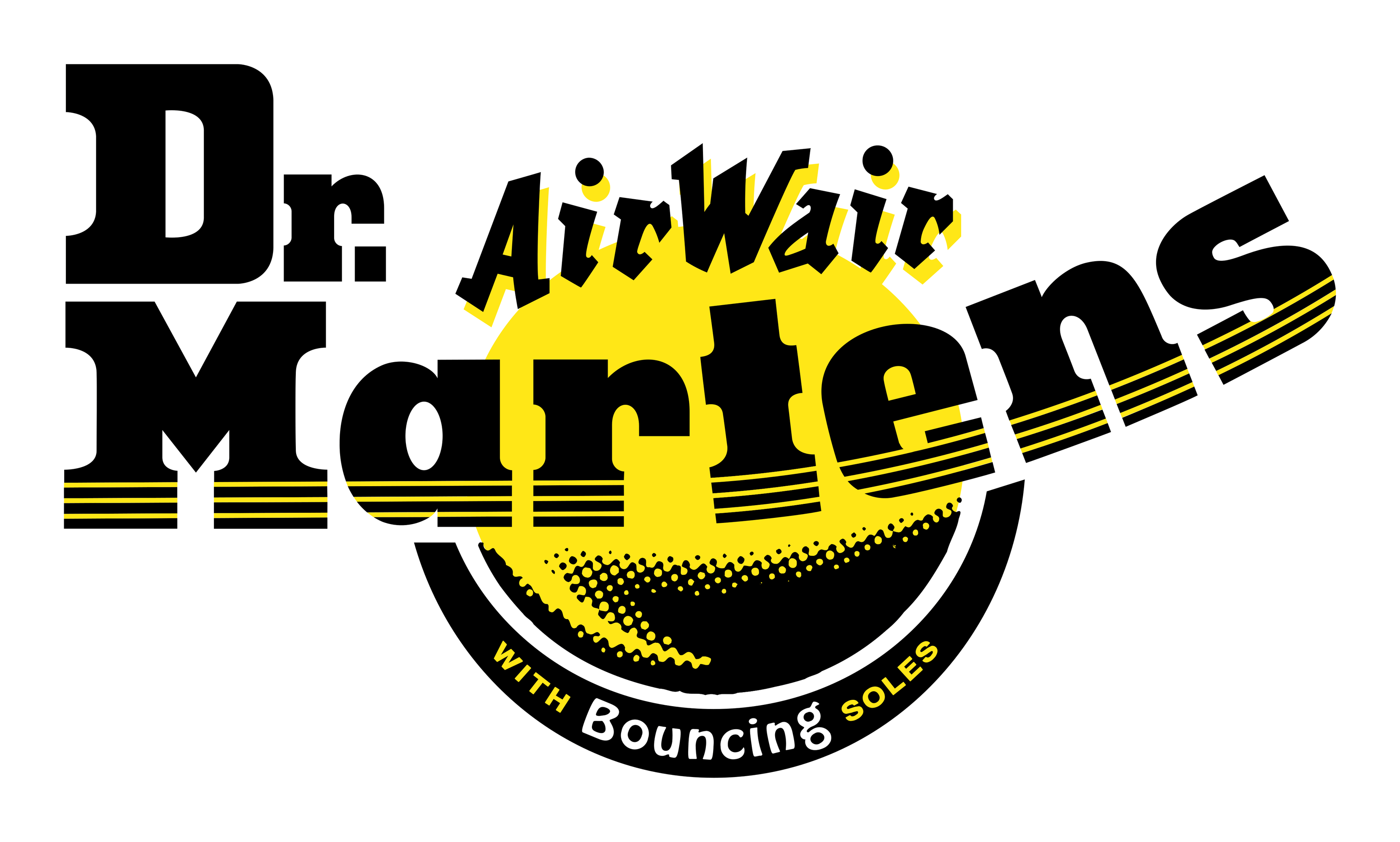 Dr Martens logo on a transparent background