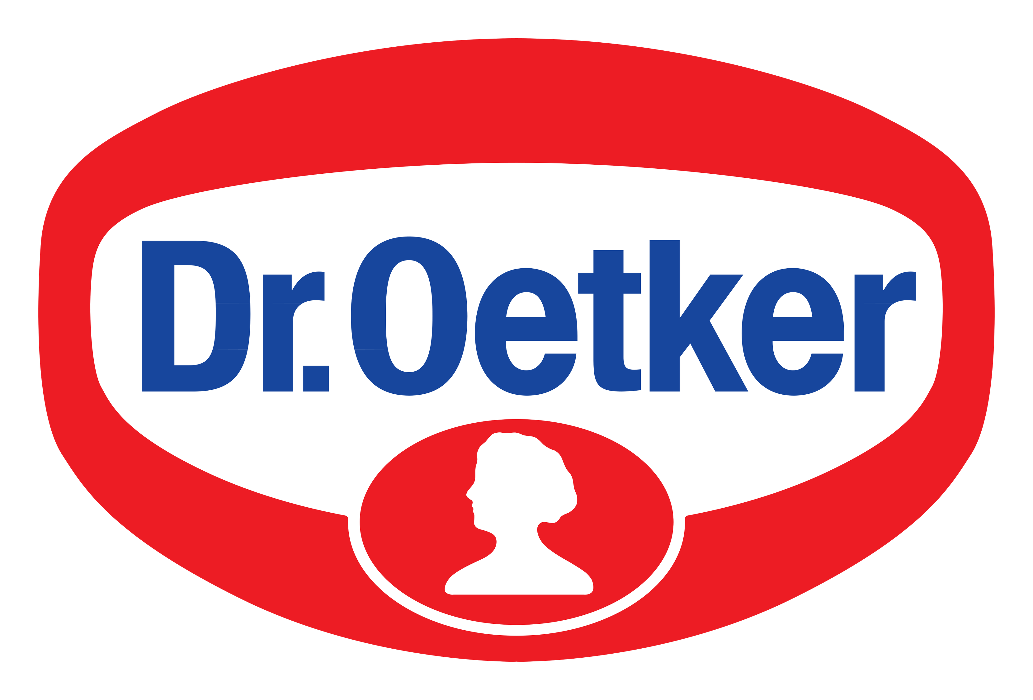 Dr Oetker logo on a transparent background