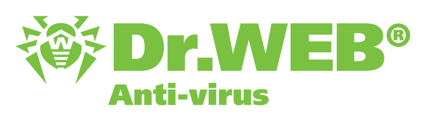 Dr Web logo on a transparent background