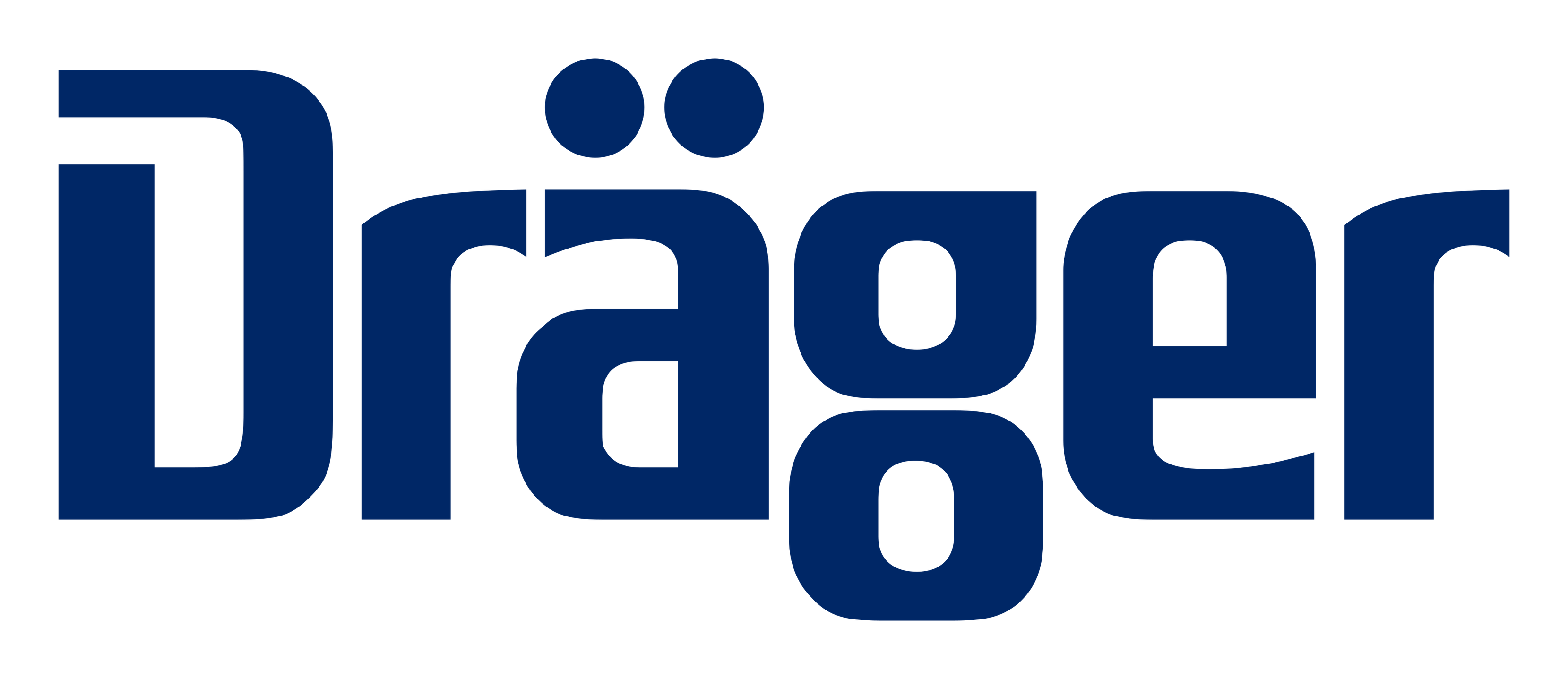 Drager logo on a transparent background