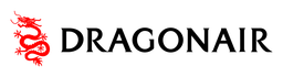 Dragonair logo, wordmark version, on a transparent background
