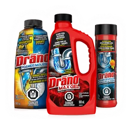 Drano logo, icon version, on a transparent background