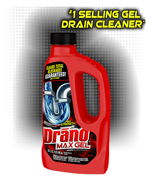 Drano logo on a transparent background