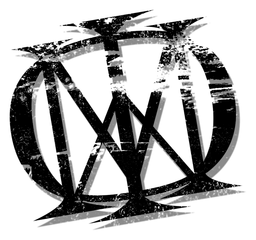 Dream Theater logo, black icon version, on a transparent background