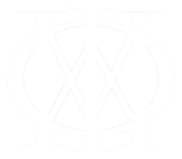 Dream Theater logo, white icon version, on a transparent background