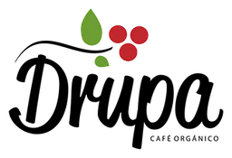 Drupa logo, horizontal version, on a transparent background