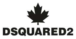 Dsquared logo, black version, on a transparent background