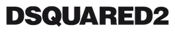 Dsquared logo, black wordmark version, on a transparent background