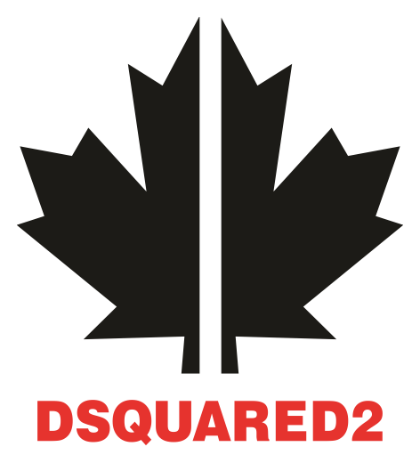 Dsquared logo on a transparent background