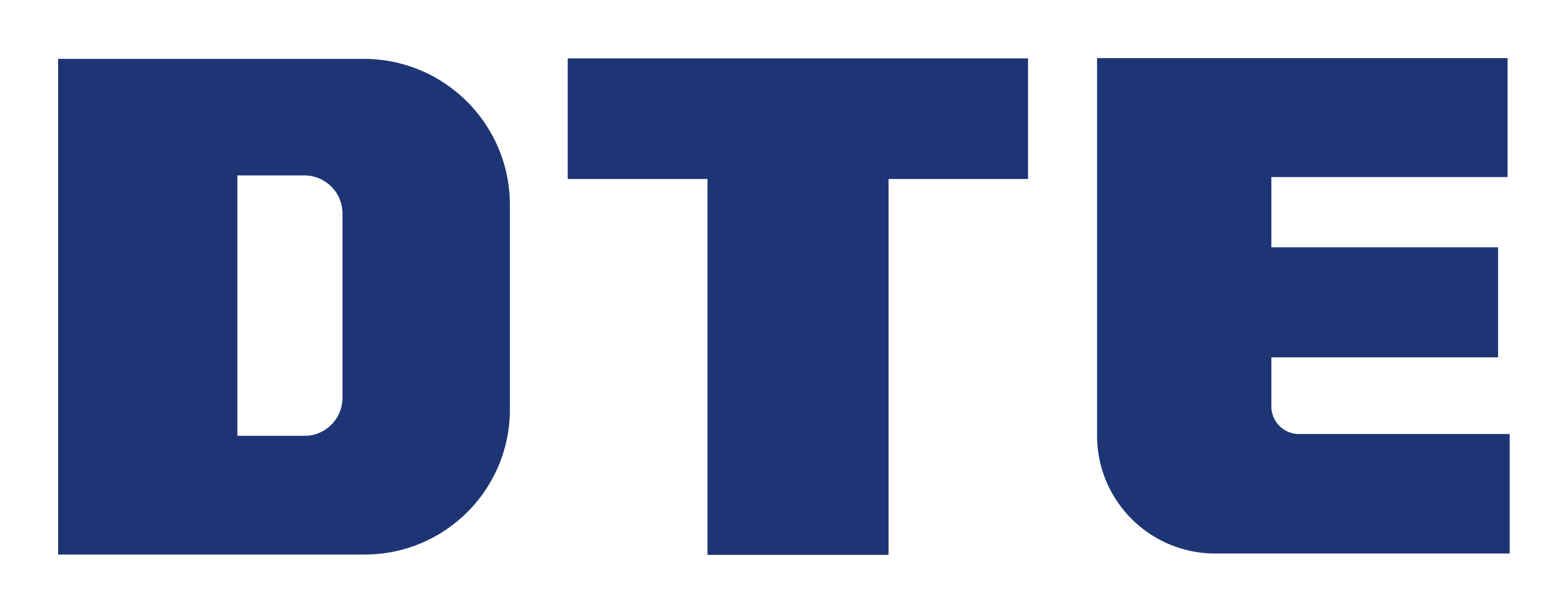 Dte Energy logo on a transparent background