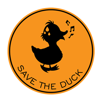 Duck Brand logo, icon version, on a transparent background