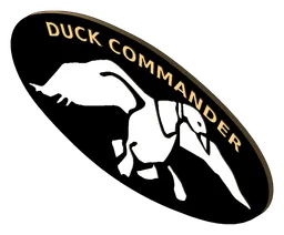 Duck Commander logo, black icon version, on a transparent background