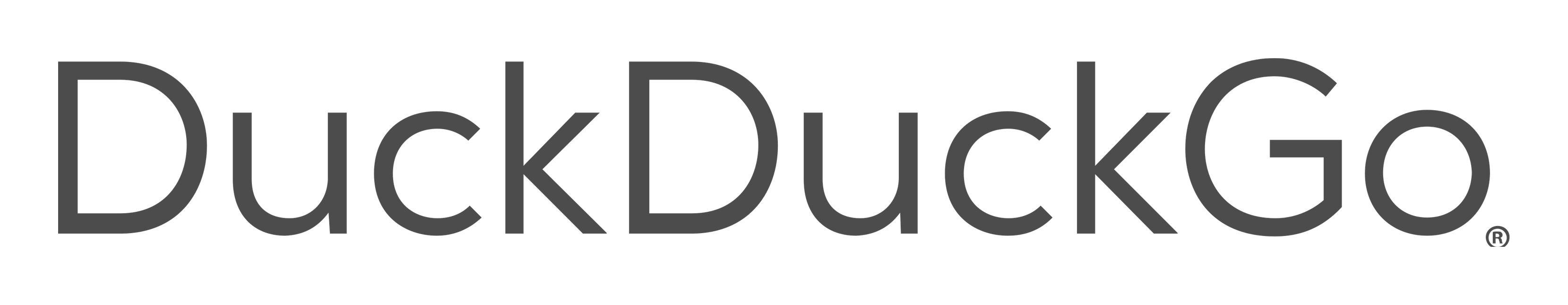 Duckduckgo Logo auf transparentem Hintergrund