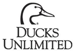 Ducks Unlimited logo, black version, on a transparent background