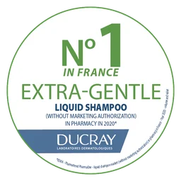 Ducray logo, icon version, on a transparent background