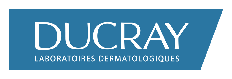 Ducray logo on a transparent background