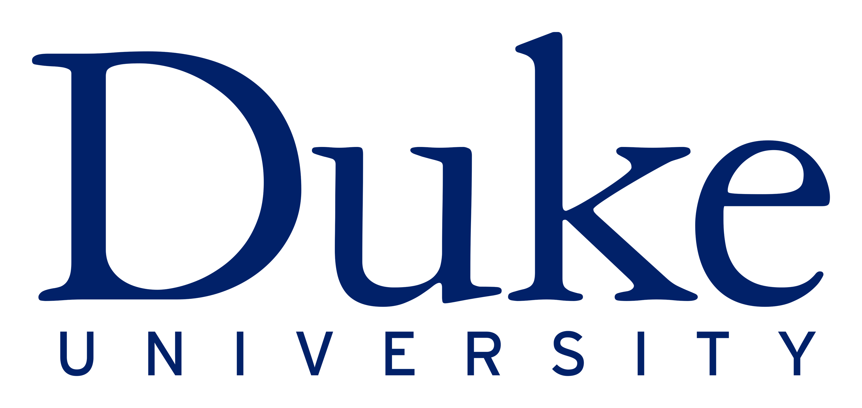 Duke University logo on a transparent background
