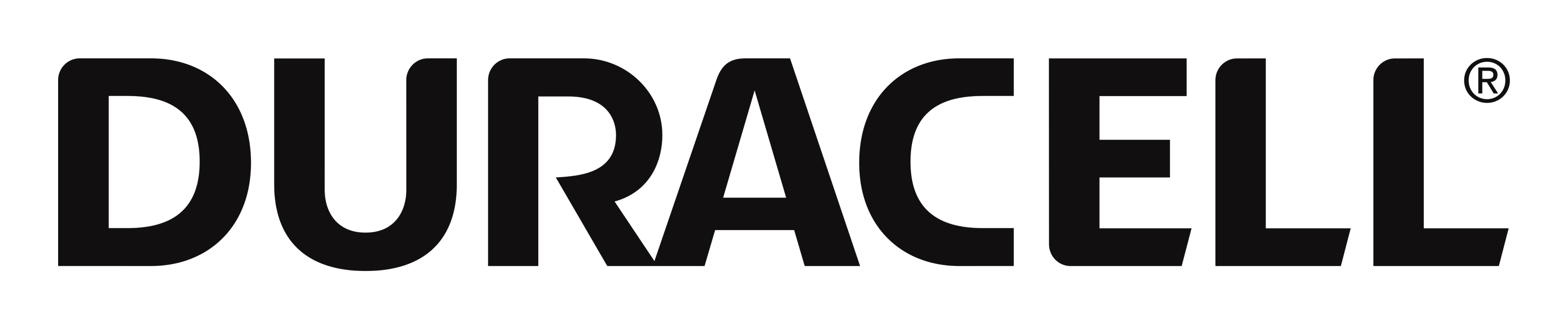 Duracell logo on a transparent background