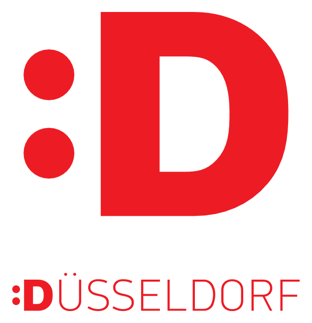 Dusseldorf logo, icon version, on a transparent background