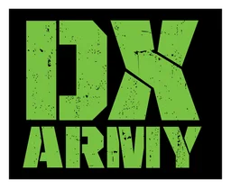 DX logo, icon version, on a transparent background