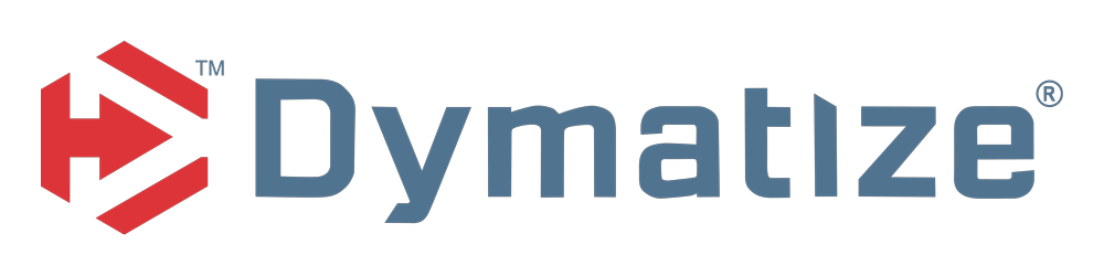 Dymatize logo on a transparent background