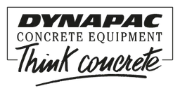Dynapac logo, black version, on a transparent background