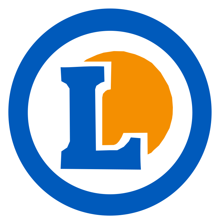 E Leclerc logo, icon version, on a transparent background