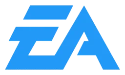 EA Sports logo, horizontal version, on a transparent background