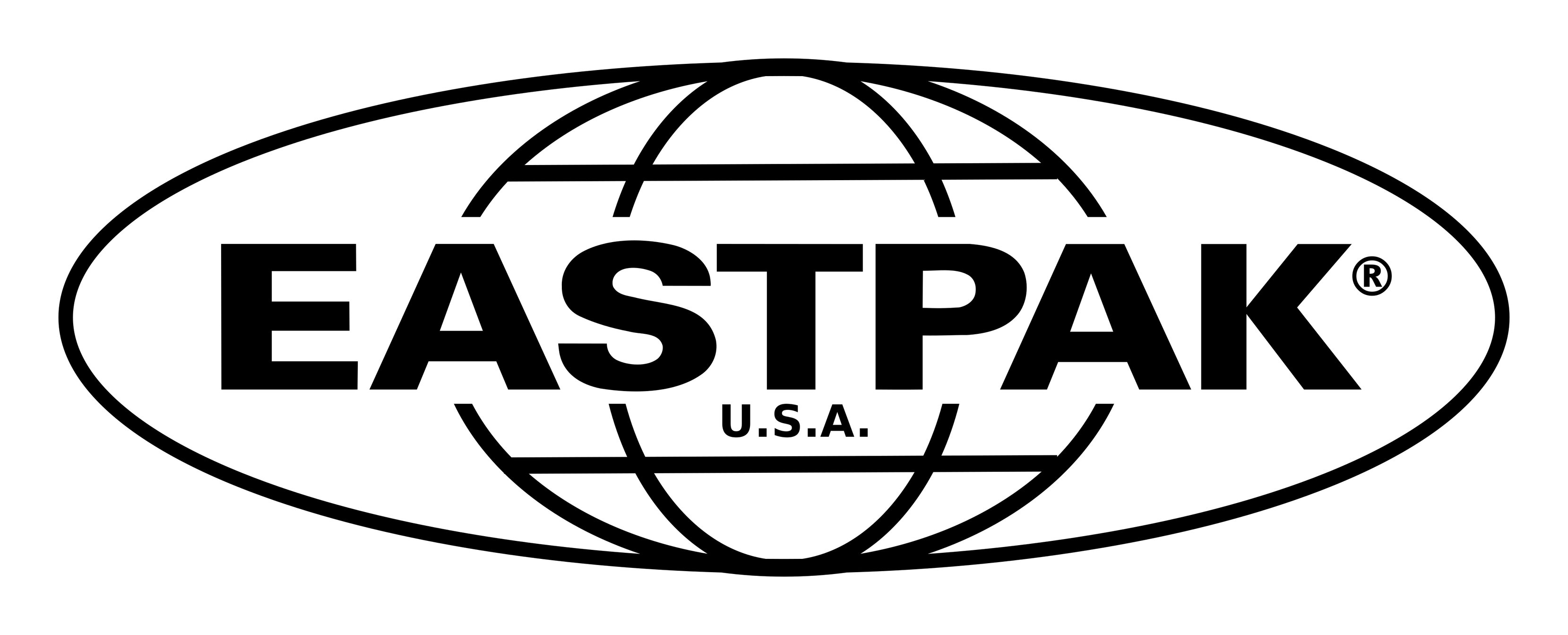 Eastpak logo on a transparent background