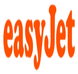 Logo da Easyjet, versão ícone, em fundo transparente