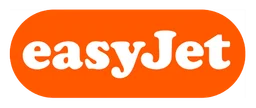 Logo da Easyjet, versão logotipo, em fundo transparente