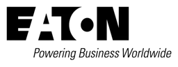 Eaton logo, black wordmark version, on a transparent background