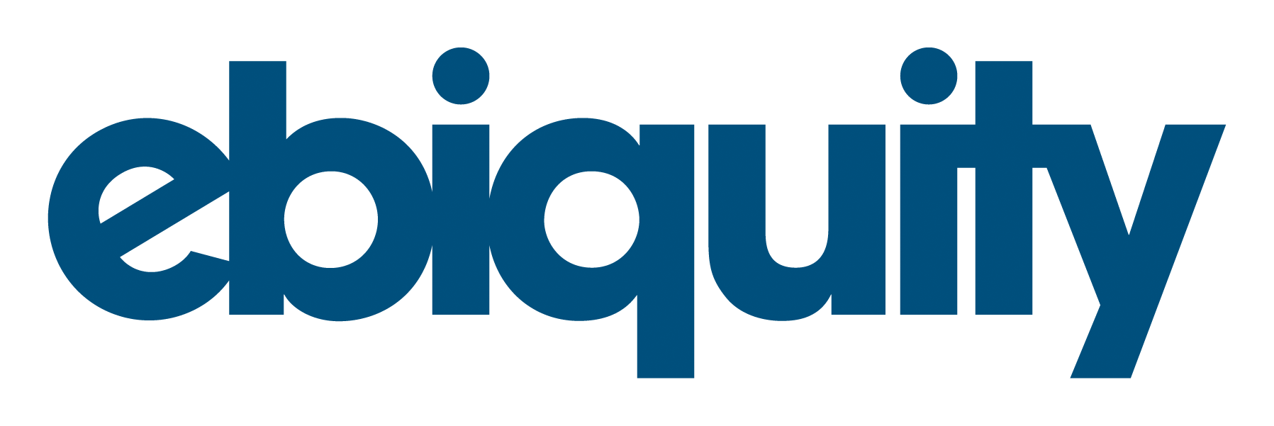 Ebiquity logo on a transparent background
