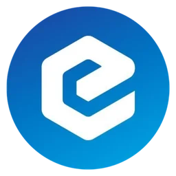 Ecash logo, icon version, on a transparent background