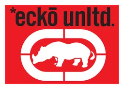 Ecko logo, horizontal version, on a transparent background