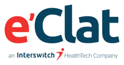 Eclat logo, horizontal version, on a transparent background